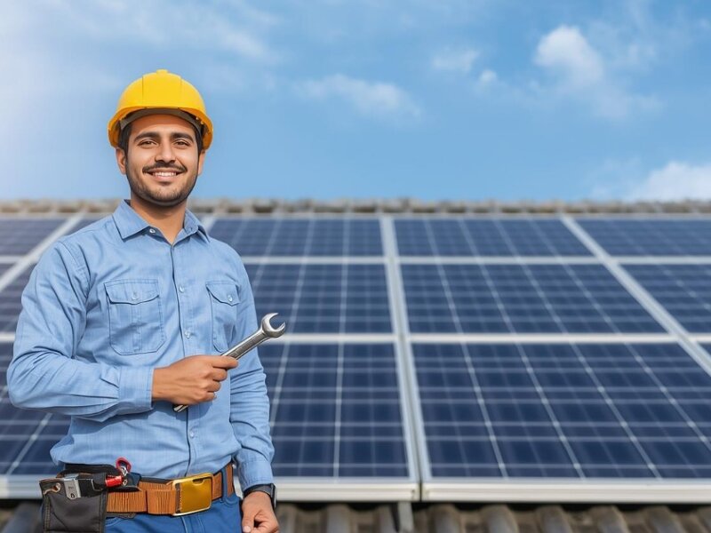 Solar Cleaner service